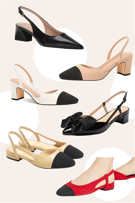 slingback chanel dupes|More.